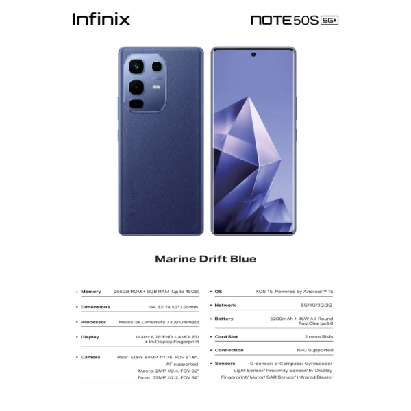 Infinix Note 50S 5G+ - Image 4