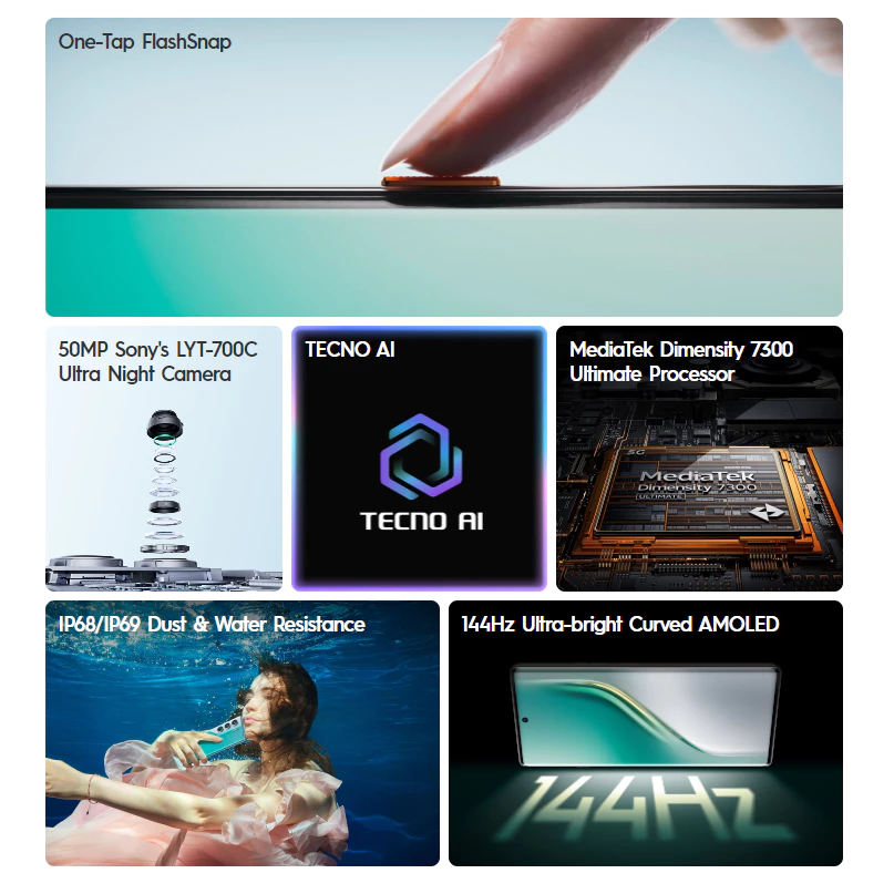 Tecno Camon 40 Pro 5G - Image 2