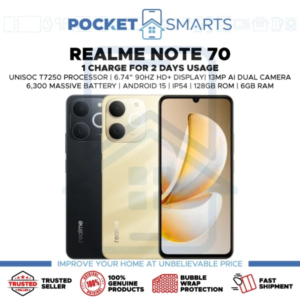 Realme Note 70