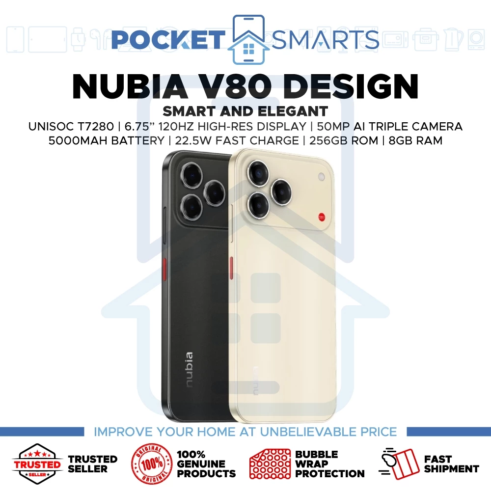 Nubia V80 Design