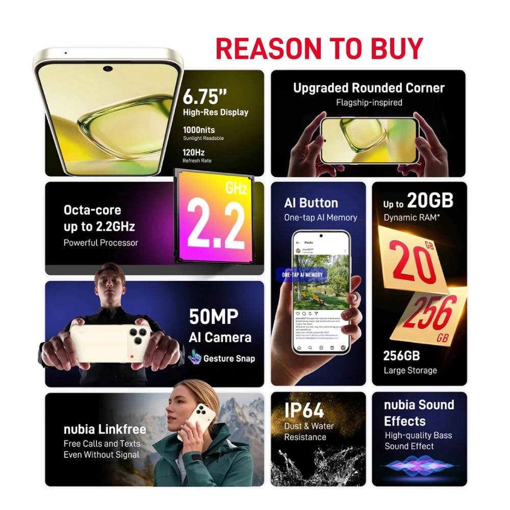 Nubia V80 Design - Image 2